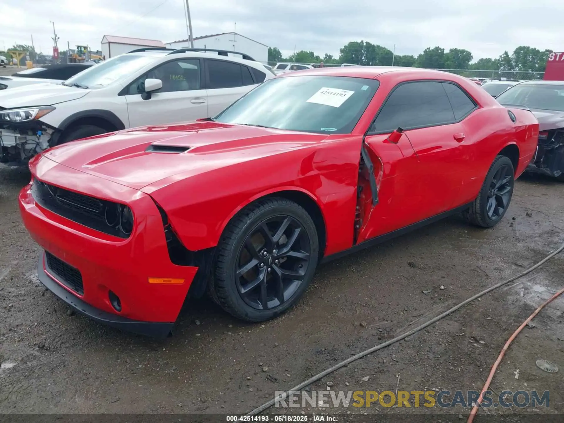2 Photograph of a damaged car 2C3CDZAG0PH694149 DODGE CHALLENGER 2023