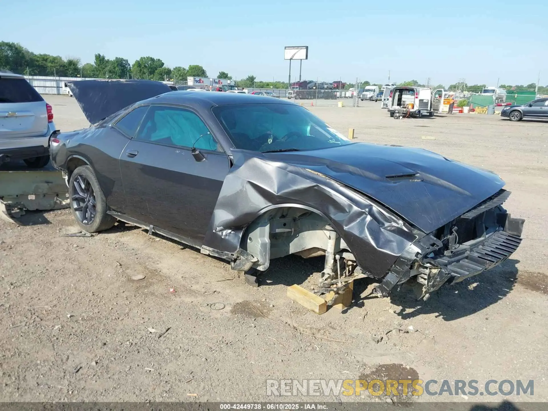 1 Photograph of a damaged car 2C3CDZAG1PH512684 DODGE CHALLENGER 2023