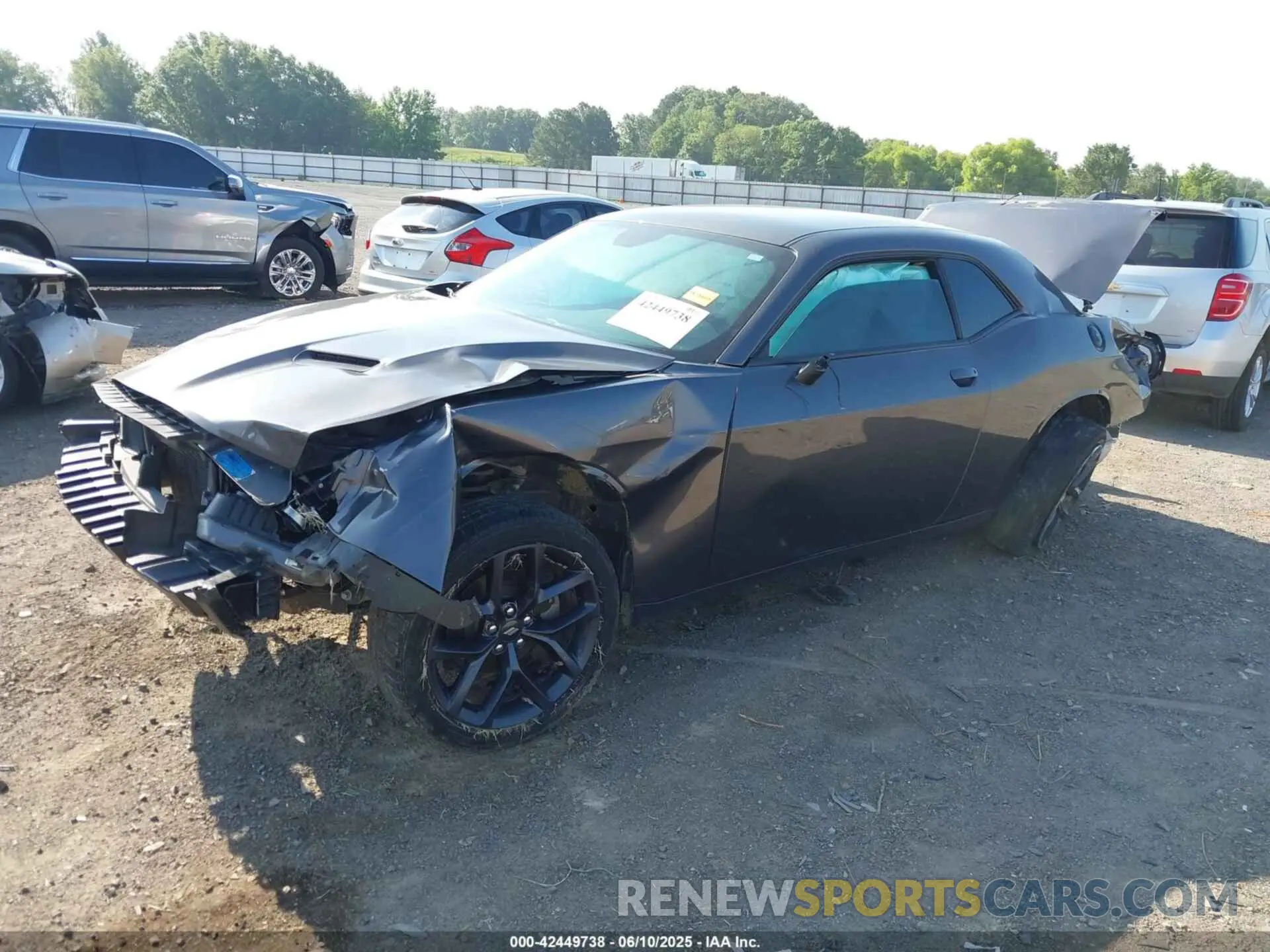 2 Photograph of a damaged car 2C3CDZAG1PH512684 DODGE CHALLENGER 2023