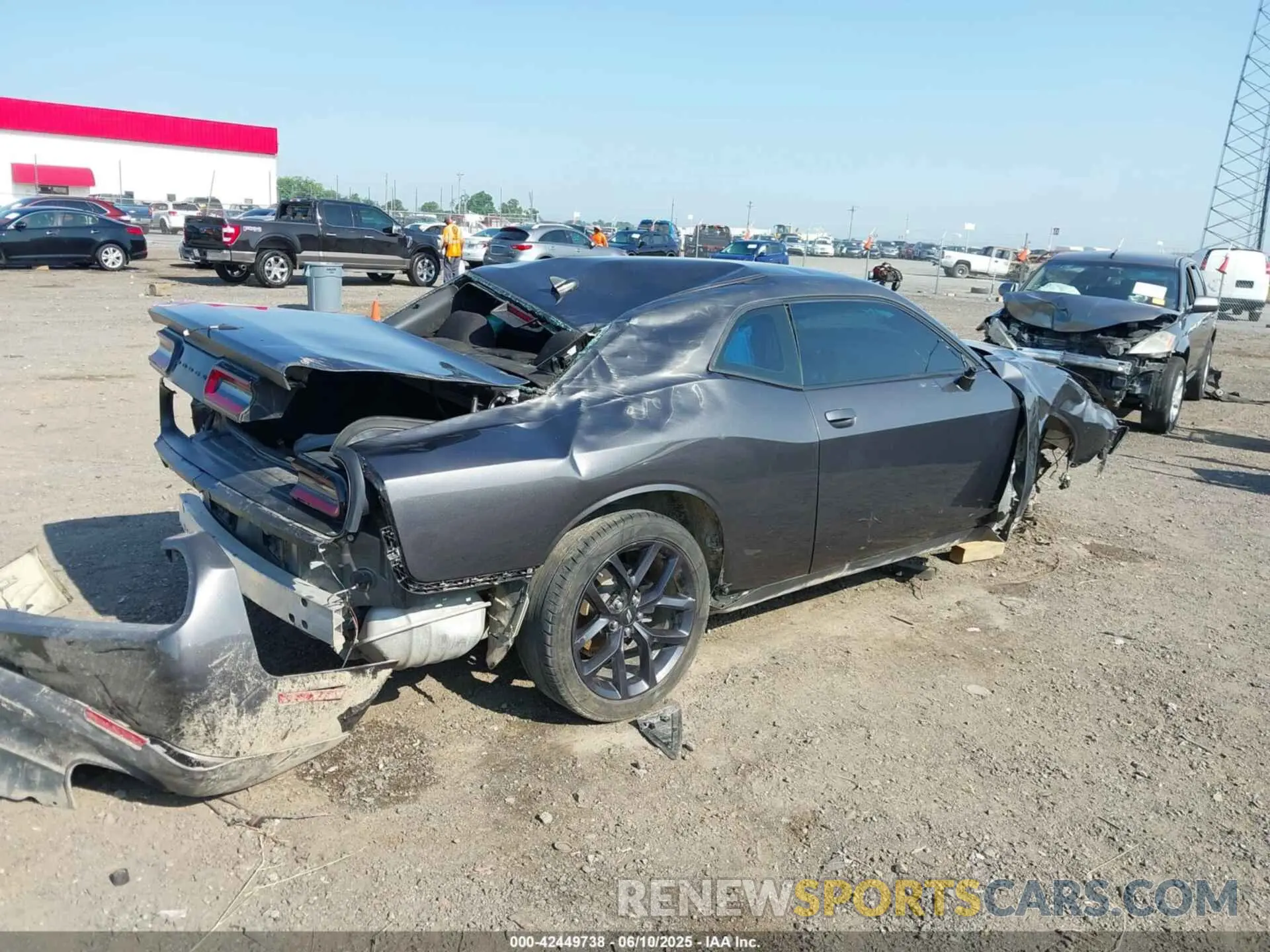 4 Photograph of a damaged car 2C3CDZAG1PH512684 DODGE CHALLENGER 2023