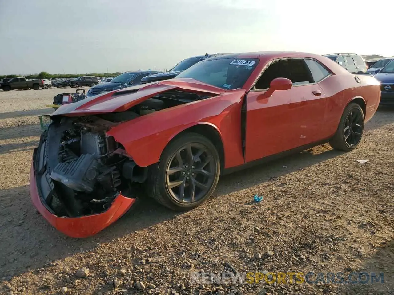 1 Photograph of a damaged car 2C3CDZAG1PH524740 DODGE CHALLENGER 2023