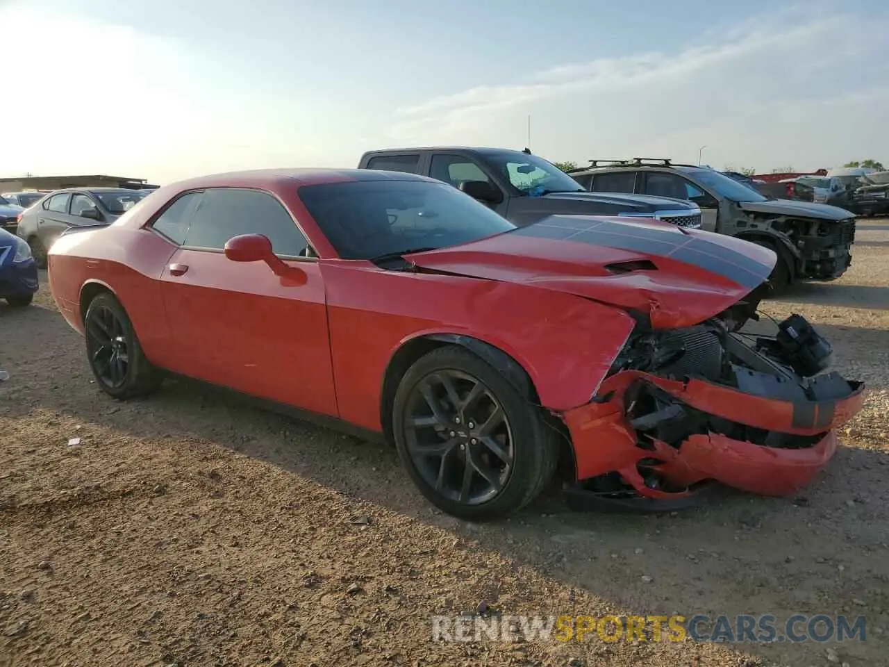 4 Photograph of a damaged car 2C3CDZAG1PH524740 DODGE CHALLENGER 2023
