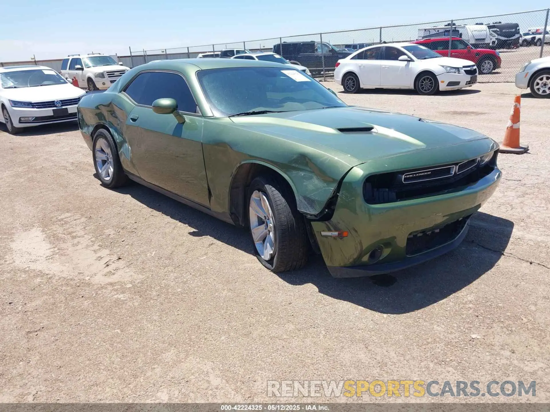 1 Photograph of a damaged car 2C3CDZAG1PH526164 DODGE CHALLENGER 2023