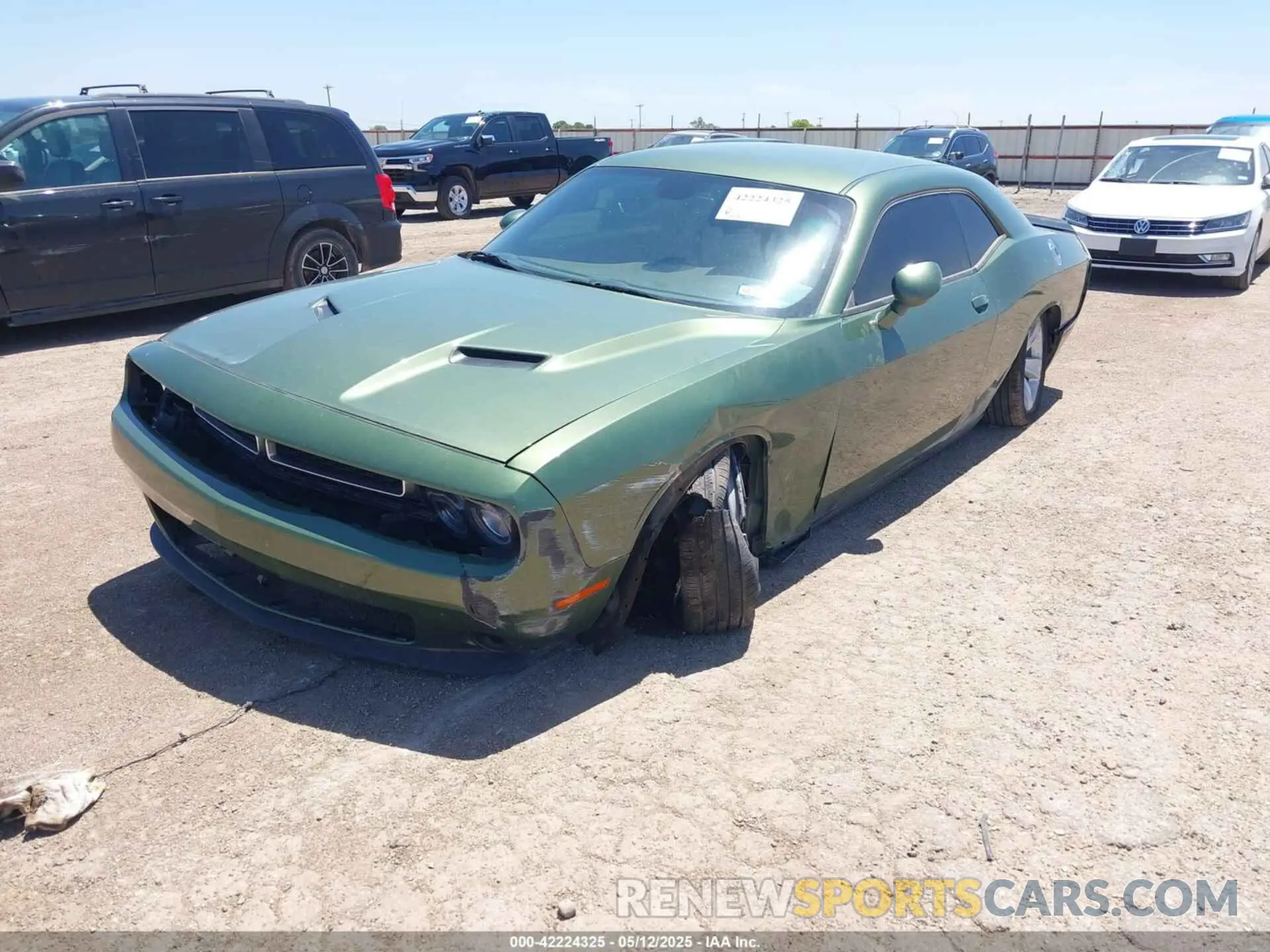 2 Photograph of a damaged car 2C3CDZAG1PH526164 DODGE CHALLENGER 2023