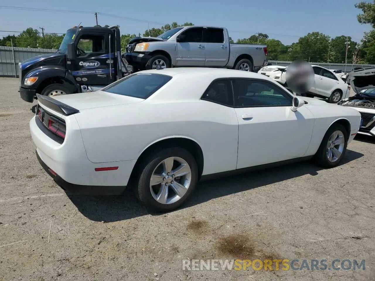 3 Photograph of a damaged car 2C3CDZAG1PH563053 DODGE CHALLENGER 2023