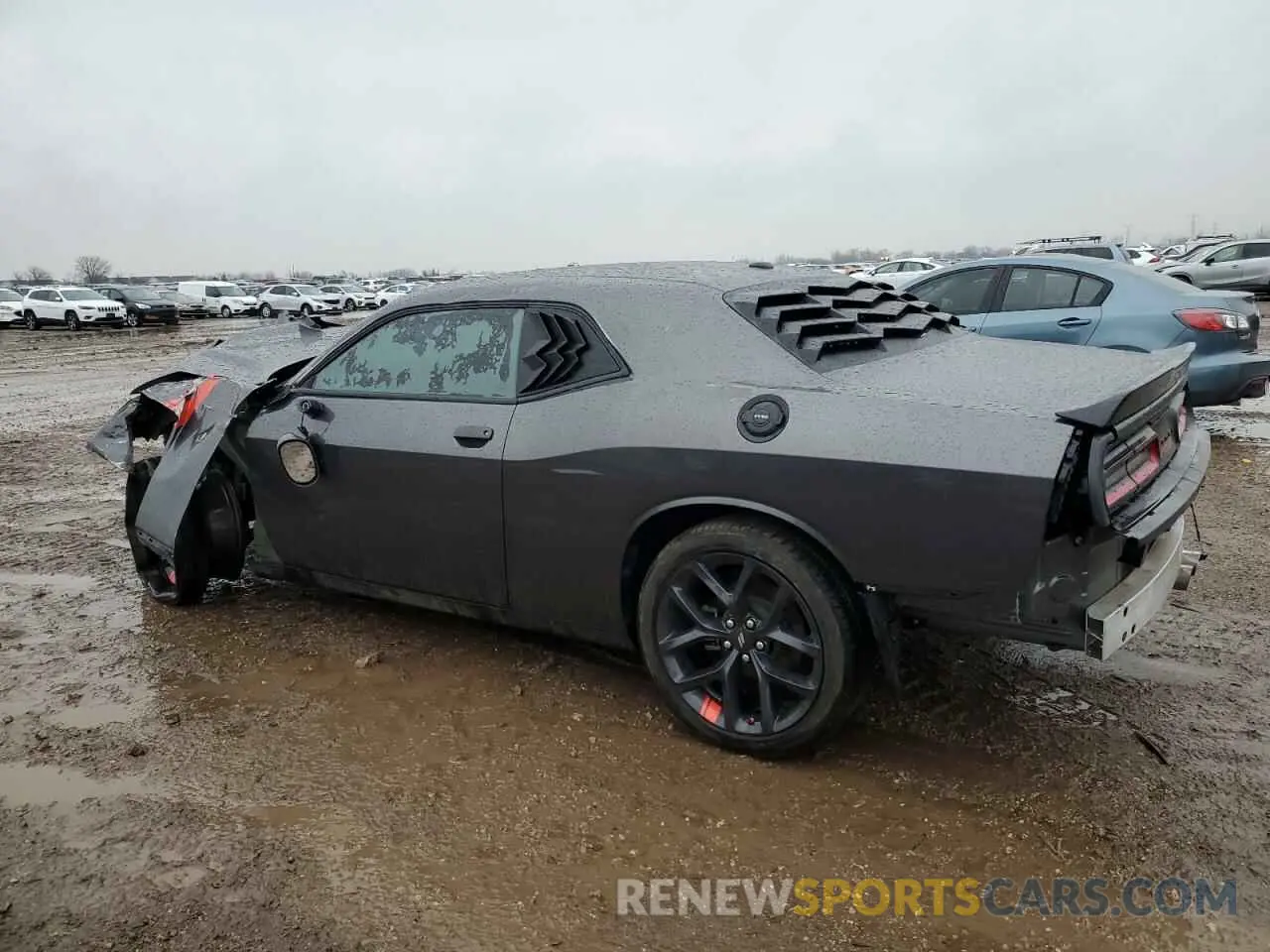 2 Photograph of a damaged car 2C3CDZAG2PH507641 DODGE CHALLENGER 2023