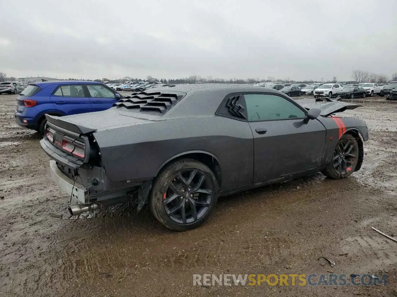 3 Photograph of a damaged car 2C3CDZAG2PH507641 DODGE CHALLENGER 2023