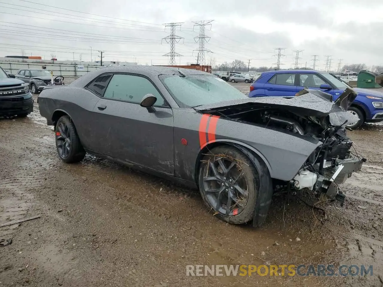 4 Photograph of a damaged car 2C3CDZAG2PH507641 DODGE CHALLENGER 2023