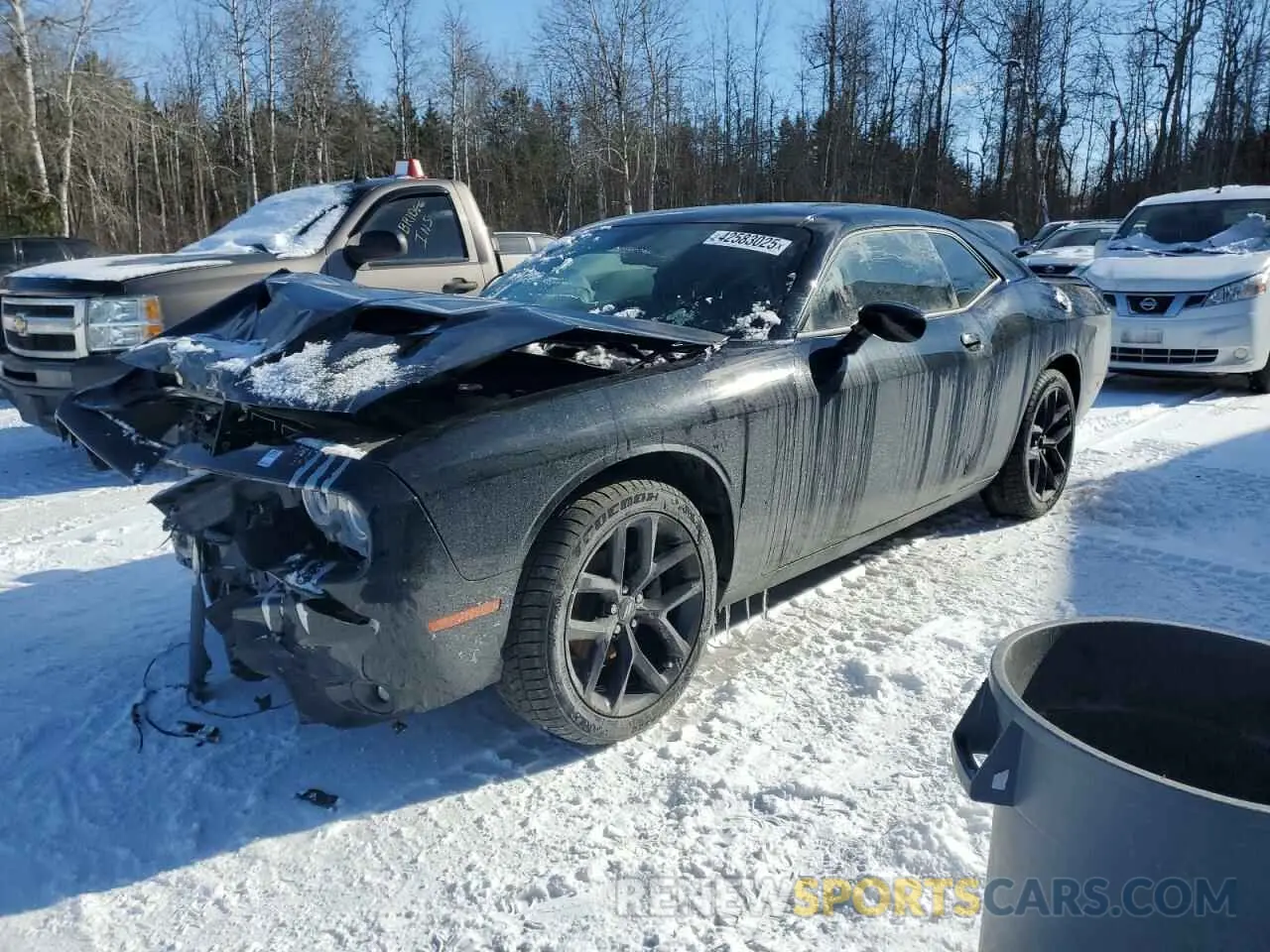 1 Photograph of a damaged car 2C3CDZAG2PH680513 DODGE CHALLENGER 2023