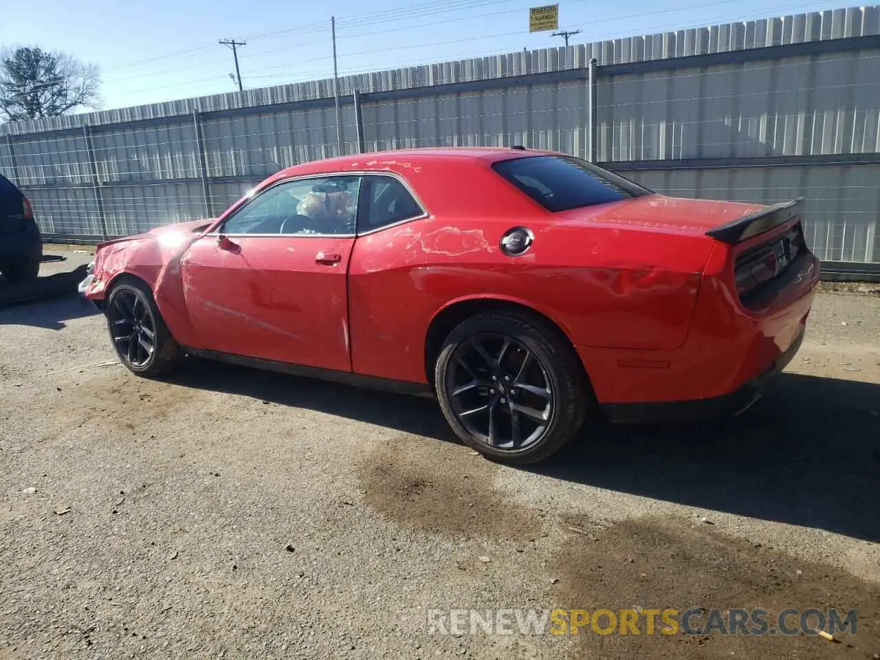 2 Photograph of a damaged car 2C3CDZAG2PH693326 DODGE CHALLENGER 2023