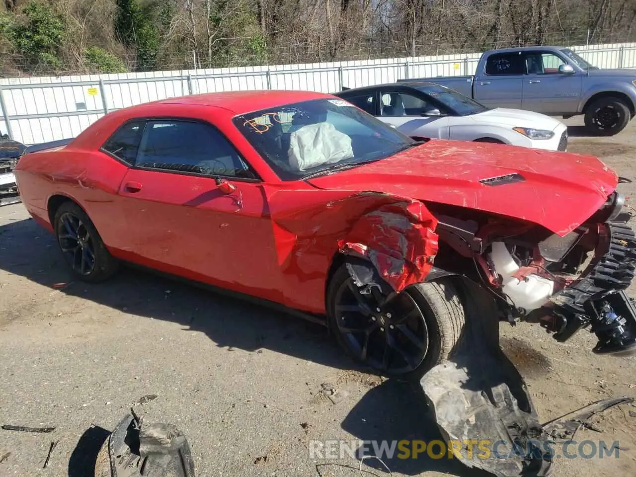 4 Photograph of a damaged car 2C3CDZAG2PH693326 DODGE CHALLENGER 2023