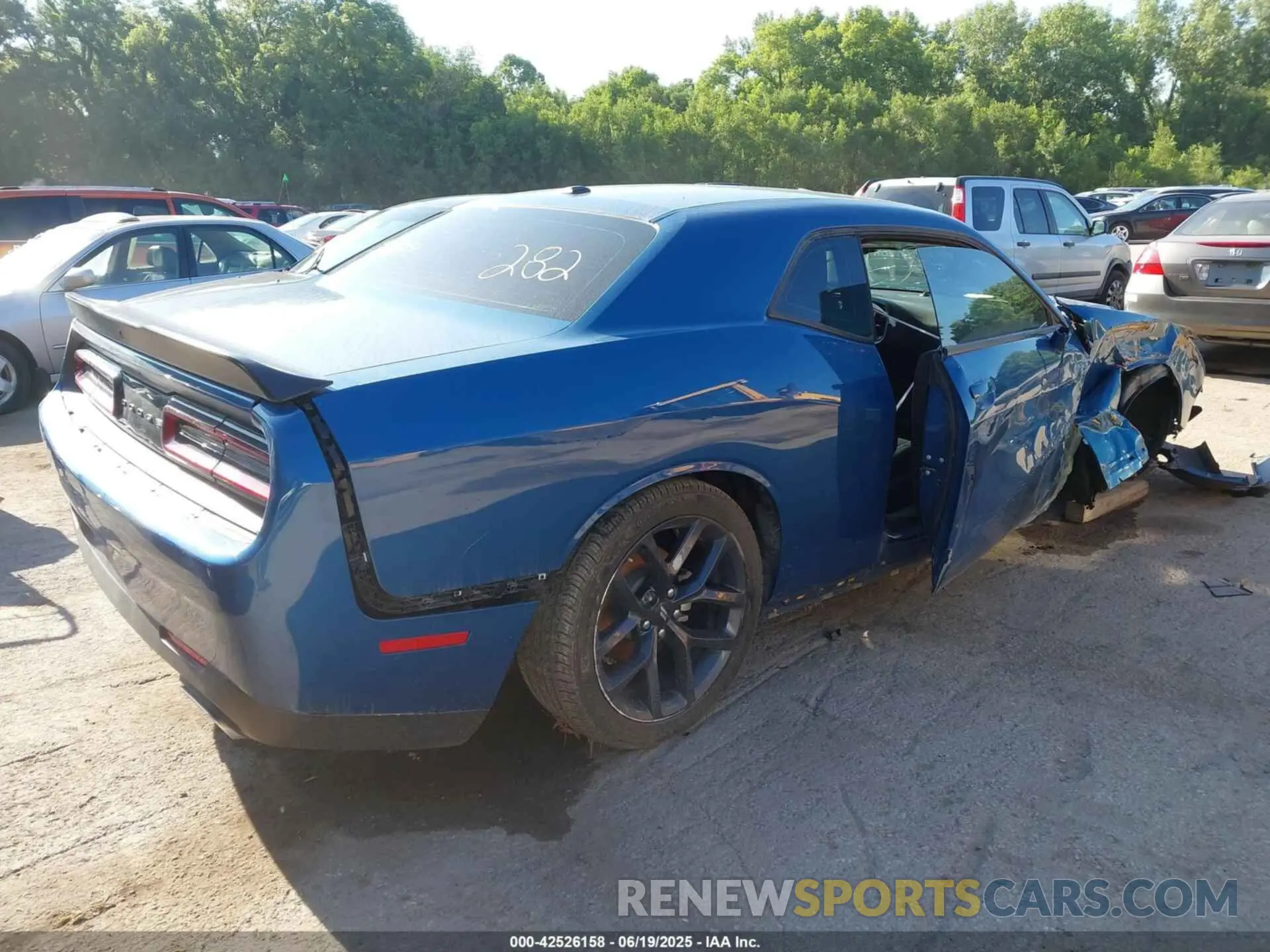 4 Photograph of a damaged car 2C3CDZAG2PH693505 DODGE CHALLENGER 2023
