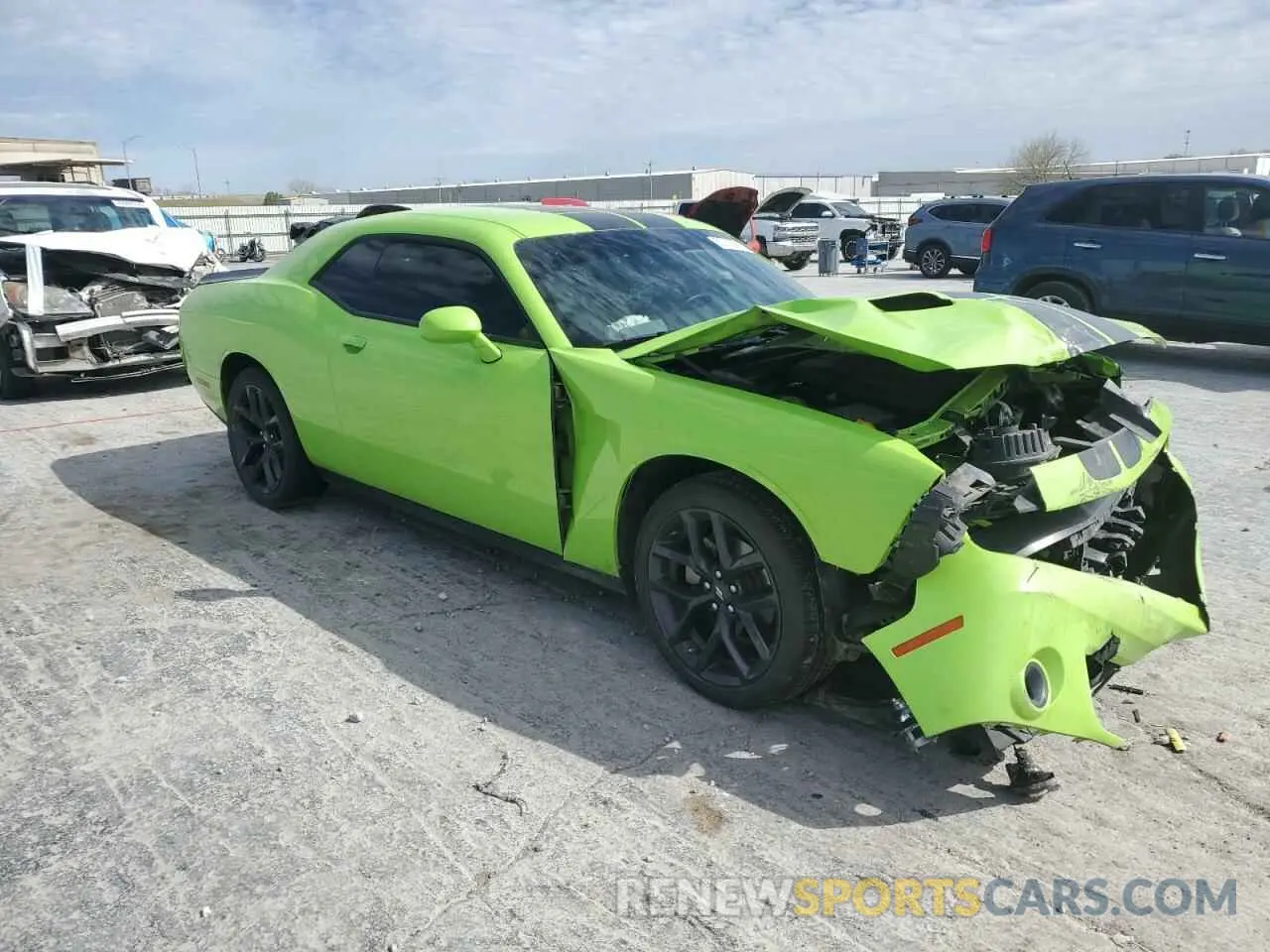 4 Photograph of a damaged car 2C3CDZAG3PH538817 DODGE CHALLENGER 2023