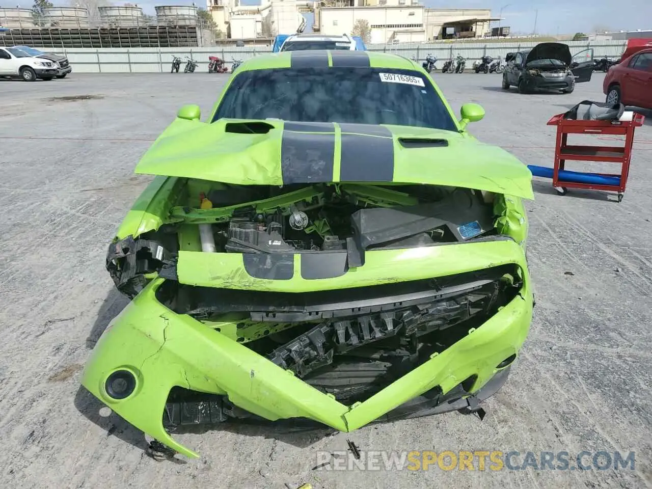5 Photograph of a damaged car 2C3CDZAG3PH538817 DODGE CHALLENGER 2023