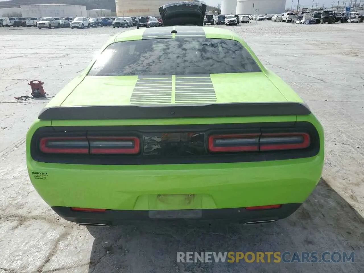 6 Photograph of a damaged car 2C3CDZAG3PH538817 DODGE CHALLENGER 2023