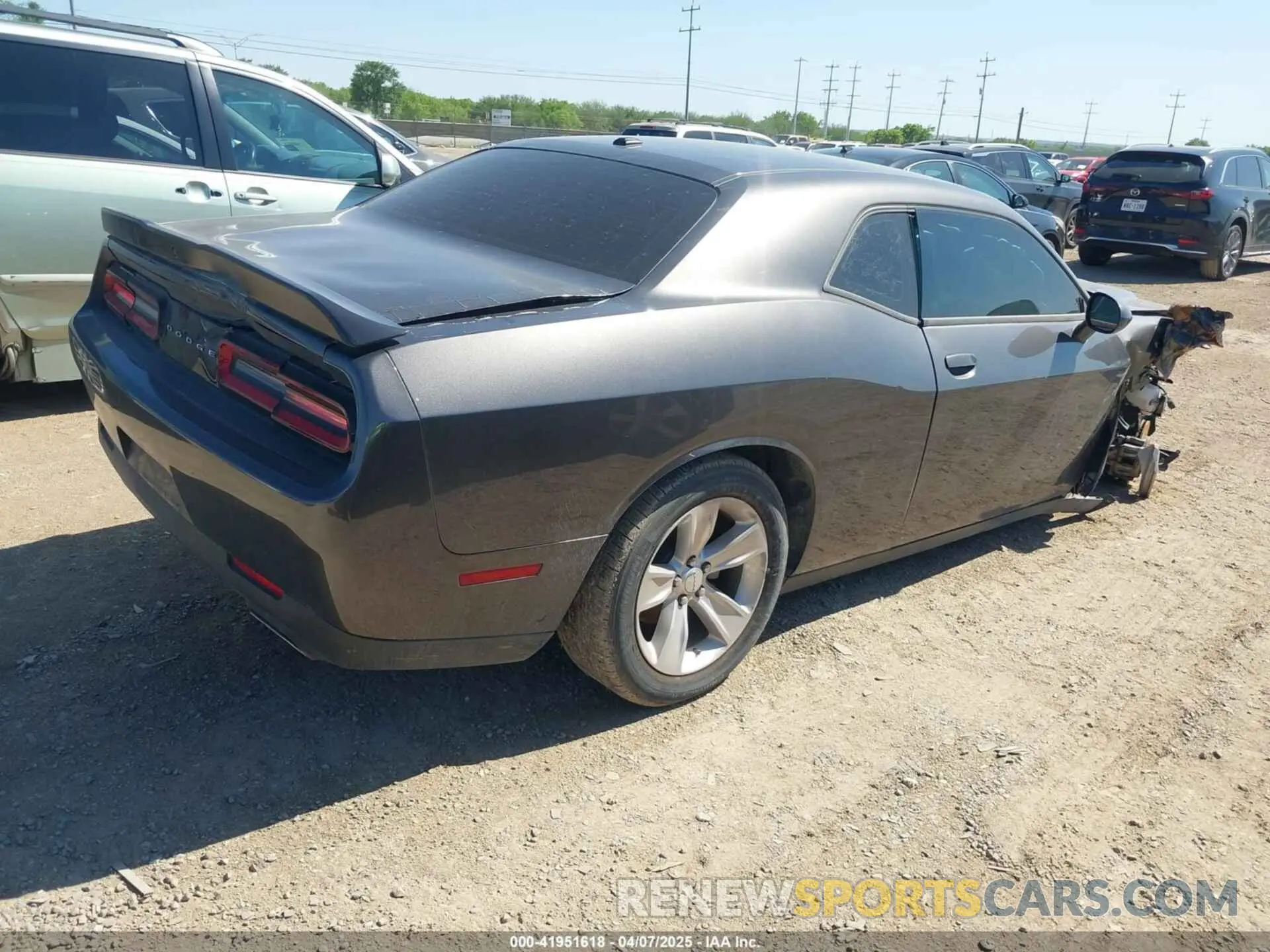4 Photograph of a damaged car 2C3CDZAG3PH545752 DODGE CHALLENGER 2023