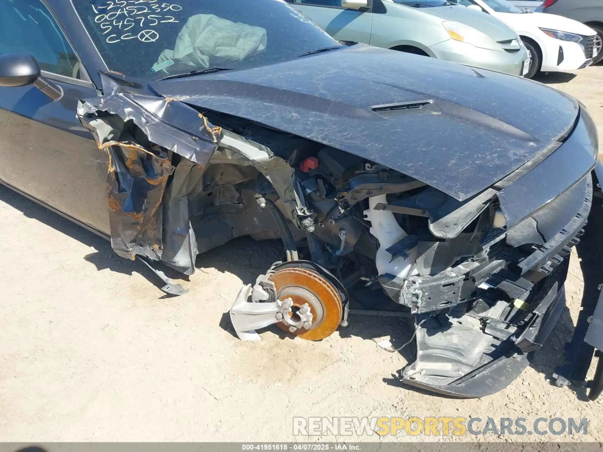 6 Photograph of a damaged car 2C3CDZAG3PH545752 DODGE CHALLENGER 2023