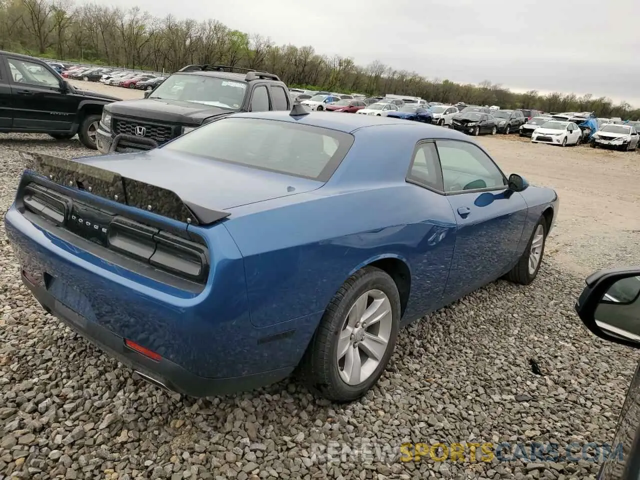 3 Photograph of a damaged car 2C3CDZAG3PH574085 DODGE CHALLENGER 2023
