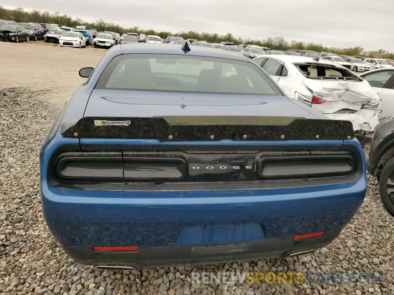6 Photograph of a damaged car 2C3CDZAG3PH574085 DODGE CHALLENGER 2023