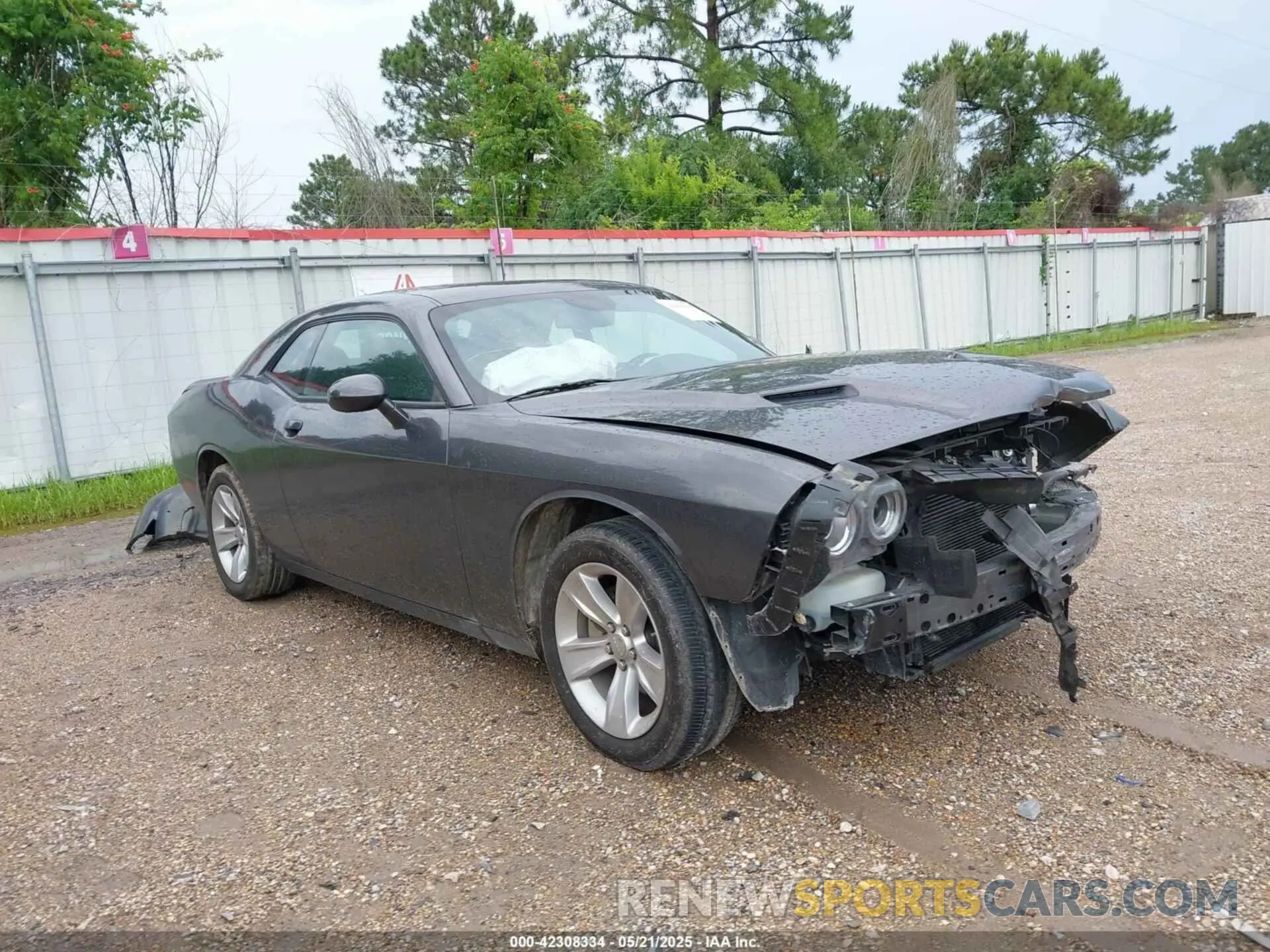 1 Photograph of a damaged car 2C3CDZAG3PH602306 DODGE CHALLENGER 2023