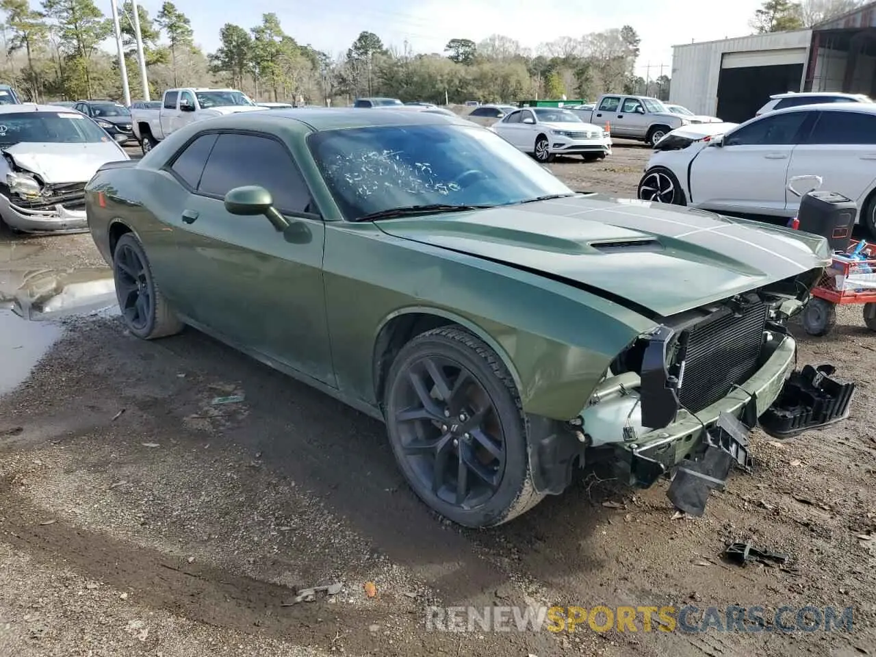 4 Photograph of a damaged car 2C3CDZAG4PH582440 DODGE CHALLENGER 2023