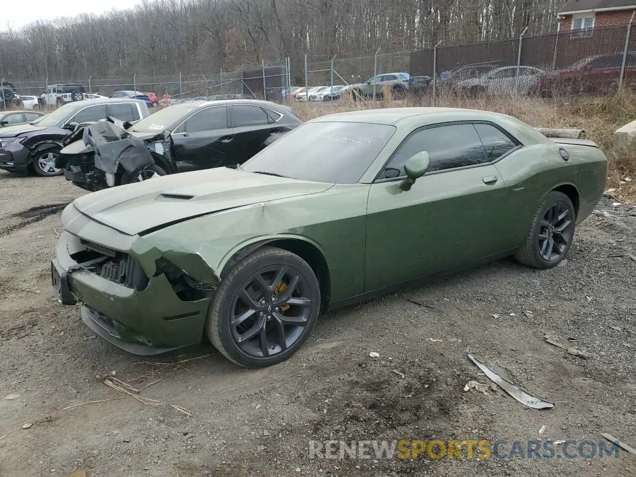 1 Photograph of a damaged car 2C3CDZAG5PH512512 DODGE CHALLENGER 2023
