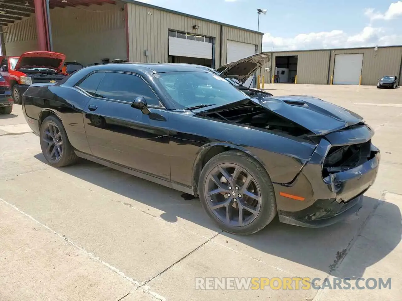 4 Photograph of a damaged car 2C3CDZAG5PH546028 DODGE CHALLENGER 2023