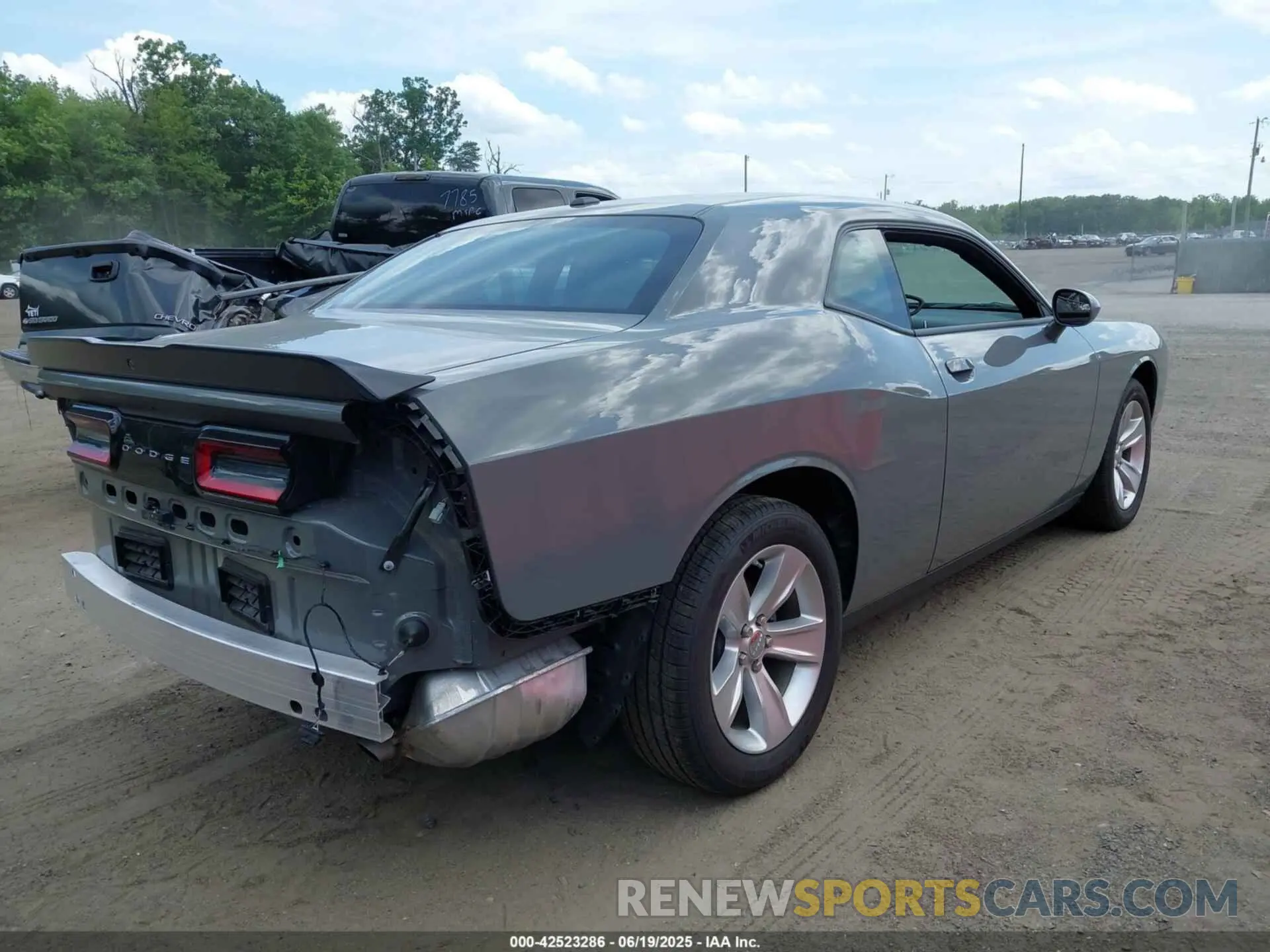 4 Photograph of a damaged car 2C3CDZAG5PH658683 DODGE CHALLENGER 2023