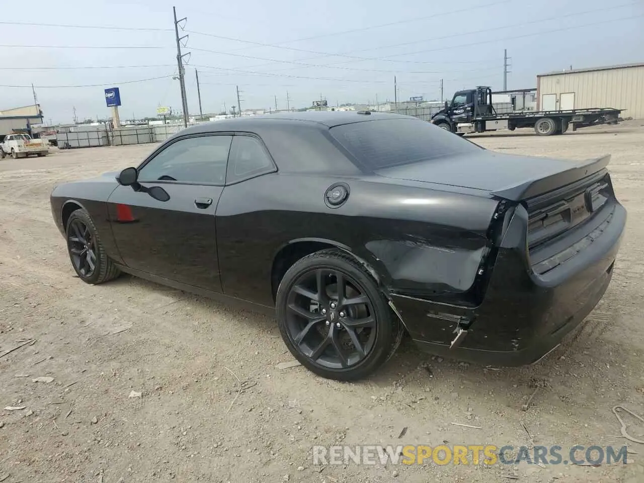 2 Photograph of a damaged car 2C3CDZAG6PH570922 DODGE CHALLENGER 2023