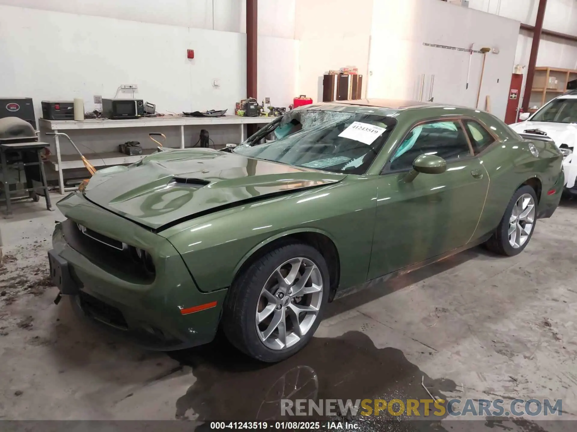 2 Photograph of a damaged car 2C3CDZAG6PH642072 DODGE CHALLENGER 2023