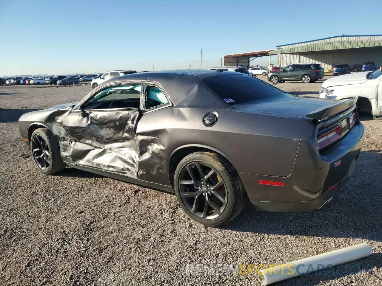 2 Photograph of a damaged car 2C3CDZAG7PH527223 DODGE CHALLENGER 2023