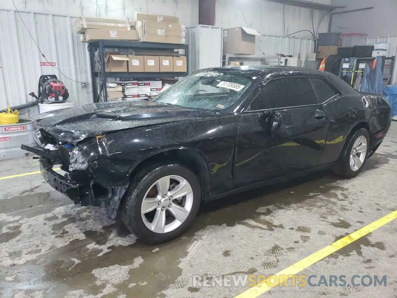 1 Photograph of a damaged car 2C3CDZAG7PH545835 DODGE CHALLENGER 2023