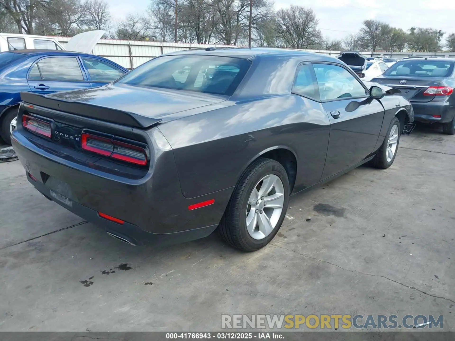 4 Photograph of a damaged car 2C3CDZAG7PH573957 DODGE CHALLENGER 2023