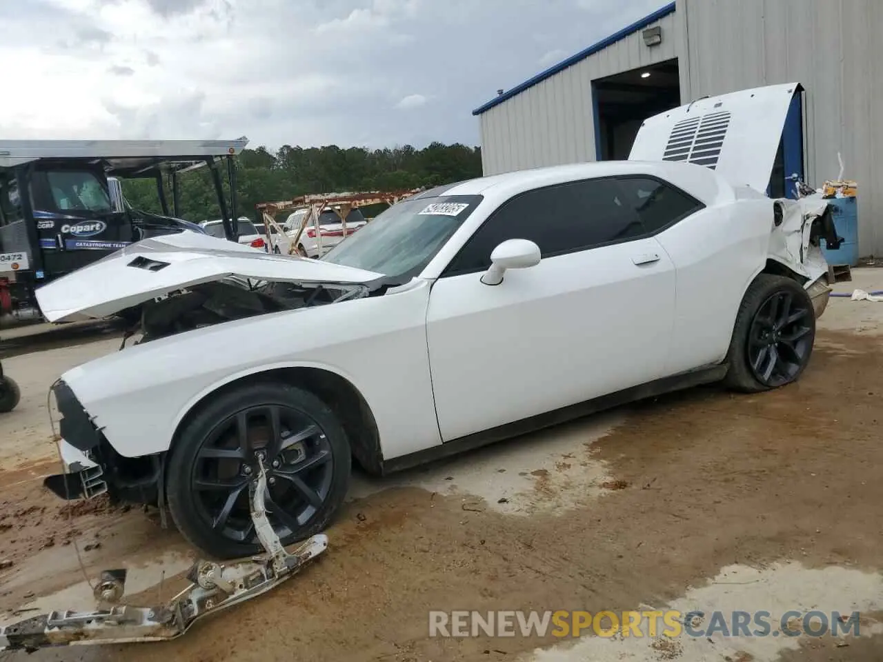 1 Photograph of a damaged car 2C3CDZAG7PH591178 DODGE CHALLENGER 2023