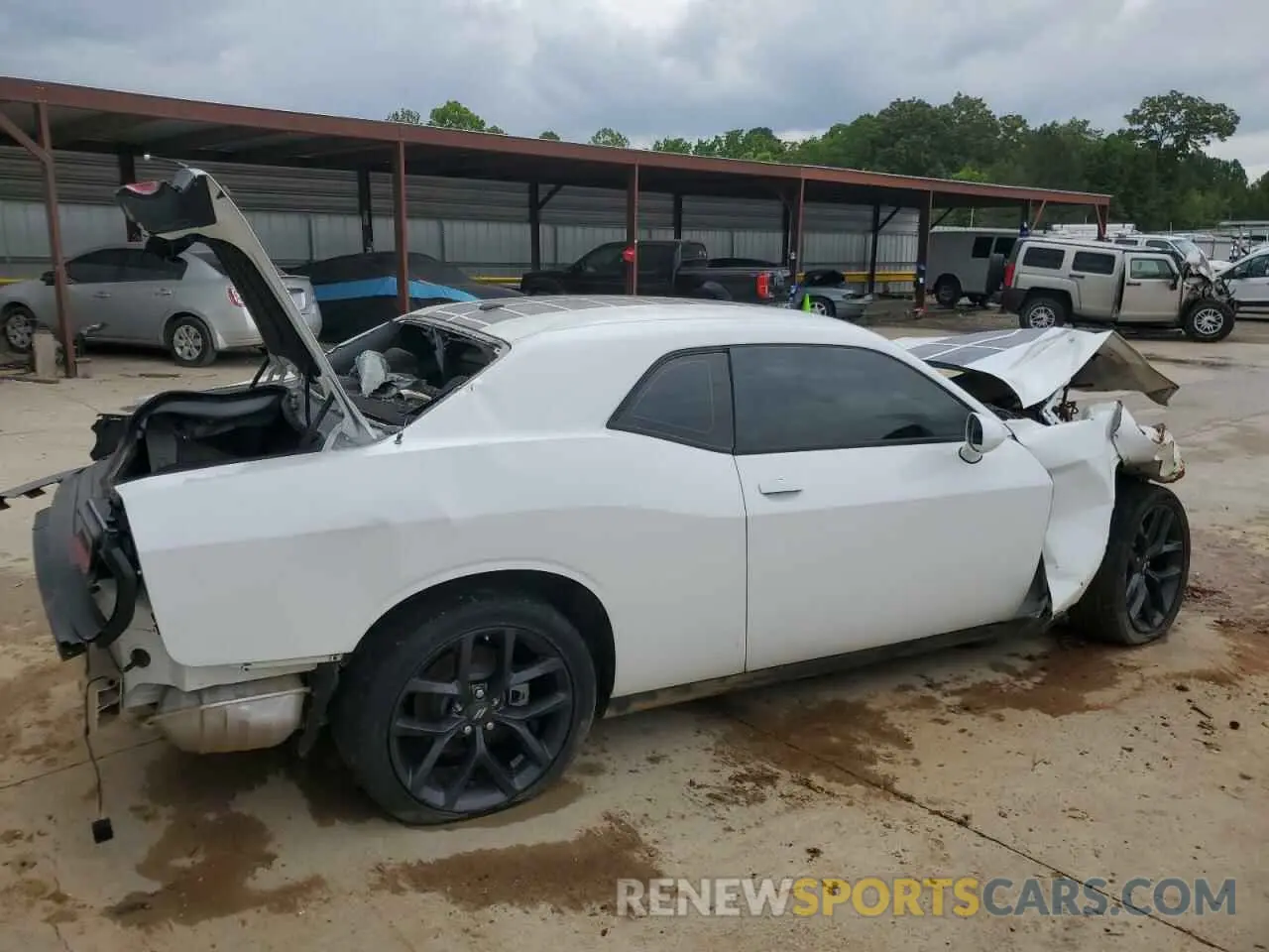 3 Photograph of a damaged car 2C3CDZAG7PH591178 DODGE CHALLENGER 2023