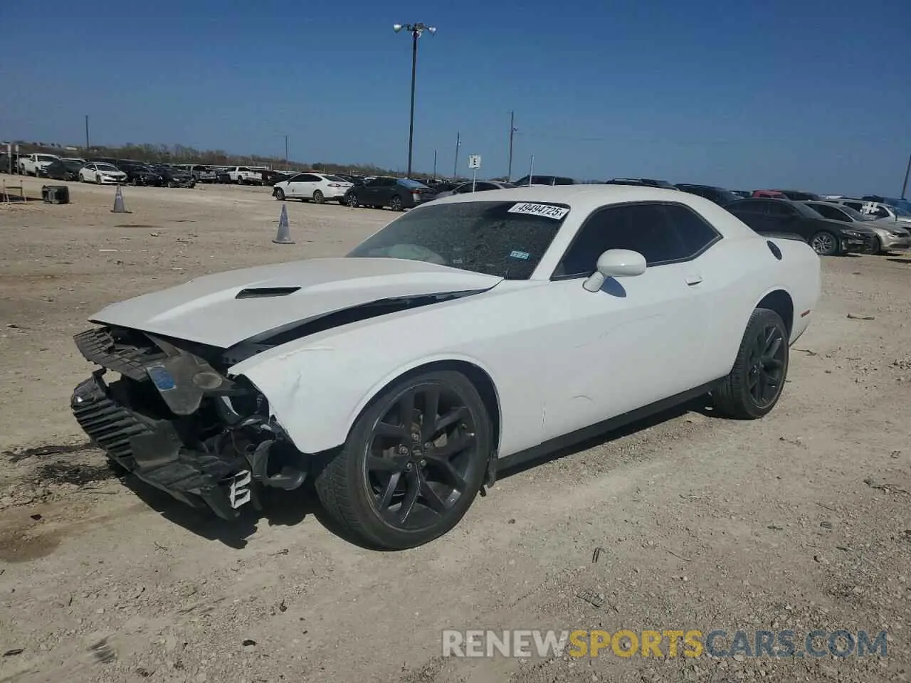 1 Photograph of a damaged car 2C3CDZAG7PH685500 DODGE CHALLENGER 2023