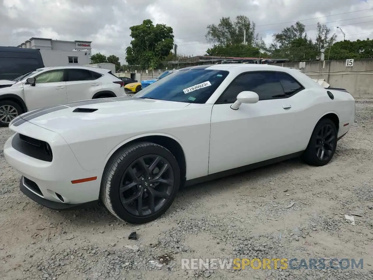 1 Photograph of a damaged car 2C3CDZAG7PH693015 DODGE CHALLENGER 2023