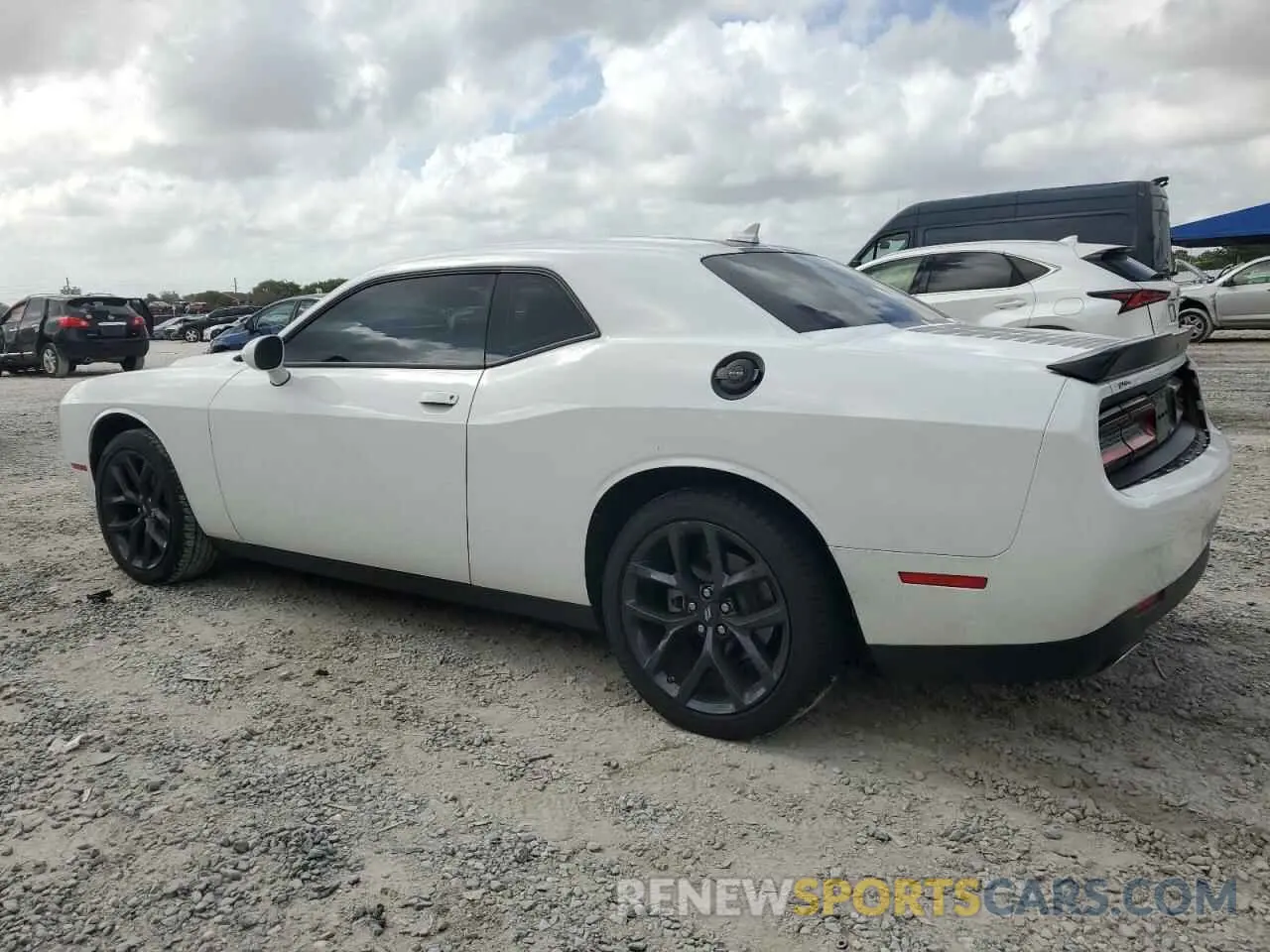 2 Photograph of a damaged car 2C3CDZAG7PH693015 DODGE CHALLENGER 2023
