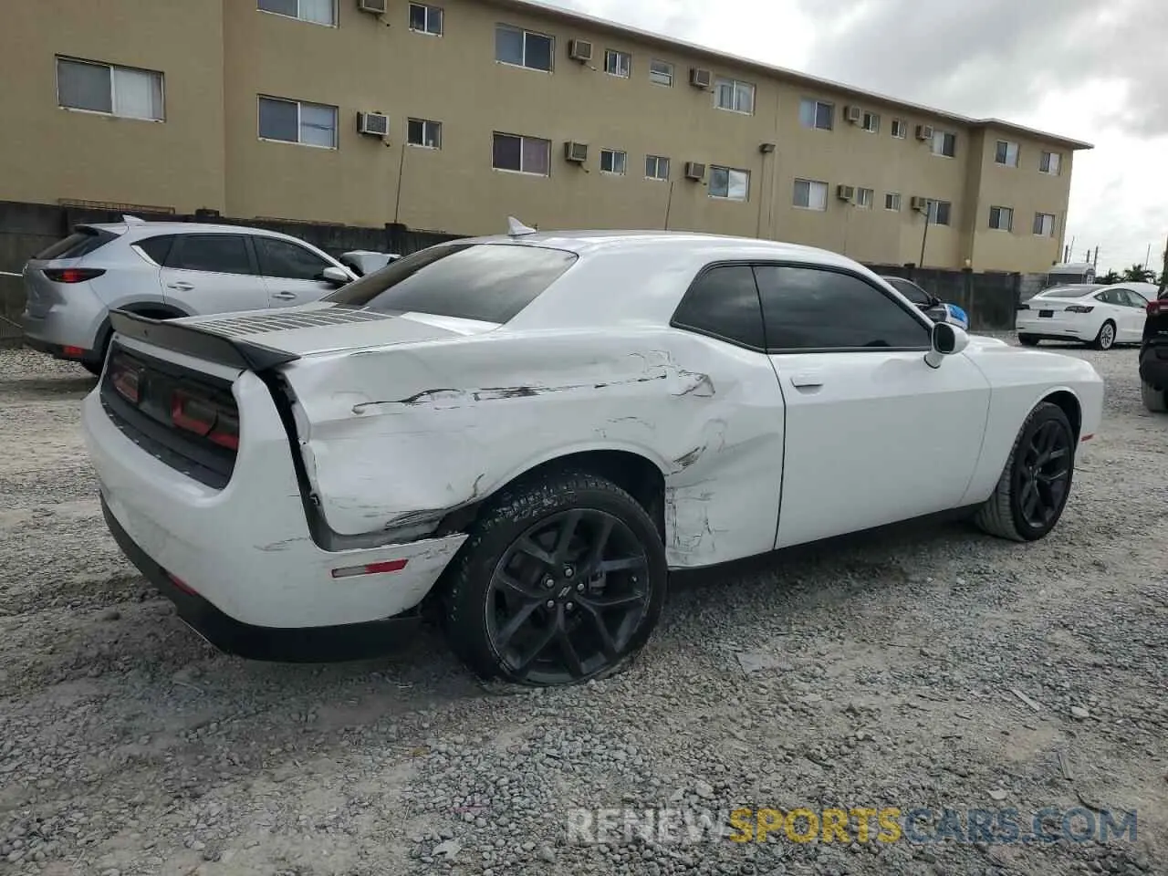 3 Photograph of a damaged car 2C3CDZAG7PH693015 DODGE CHALLENGER 2023