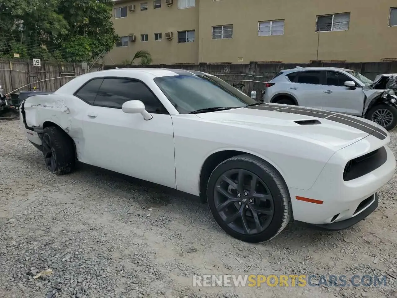 4 Photograph of a damaged car 2C3CDZAG7PH693015 DODGE CHALLENGER 2023