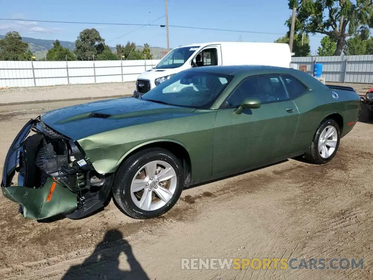 1 Photograph of a damaged car 2C3CDZAG8PH507482 DODGE CHALLENGER 2023