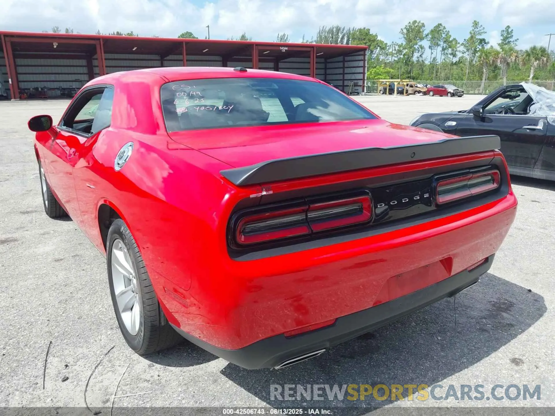 3 Photograph of a damaged car 2C3CDZAG8PH542636 DODGE CHALLENGER 2023