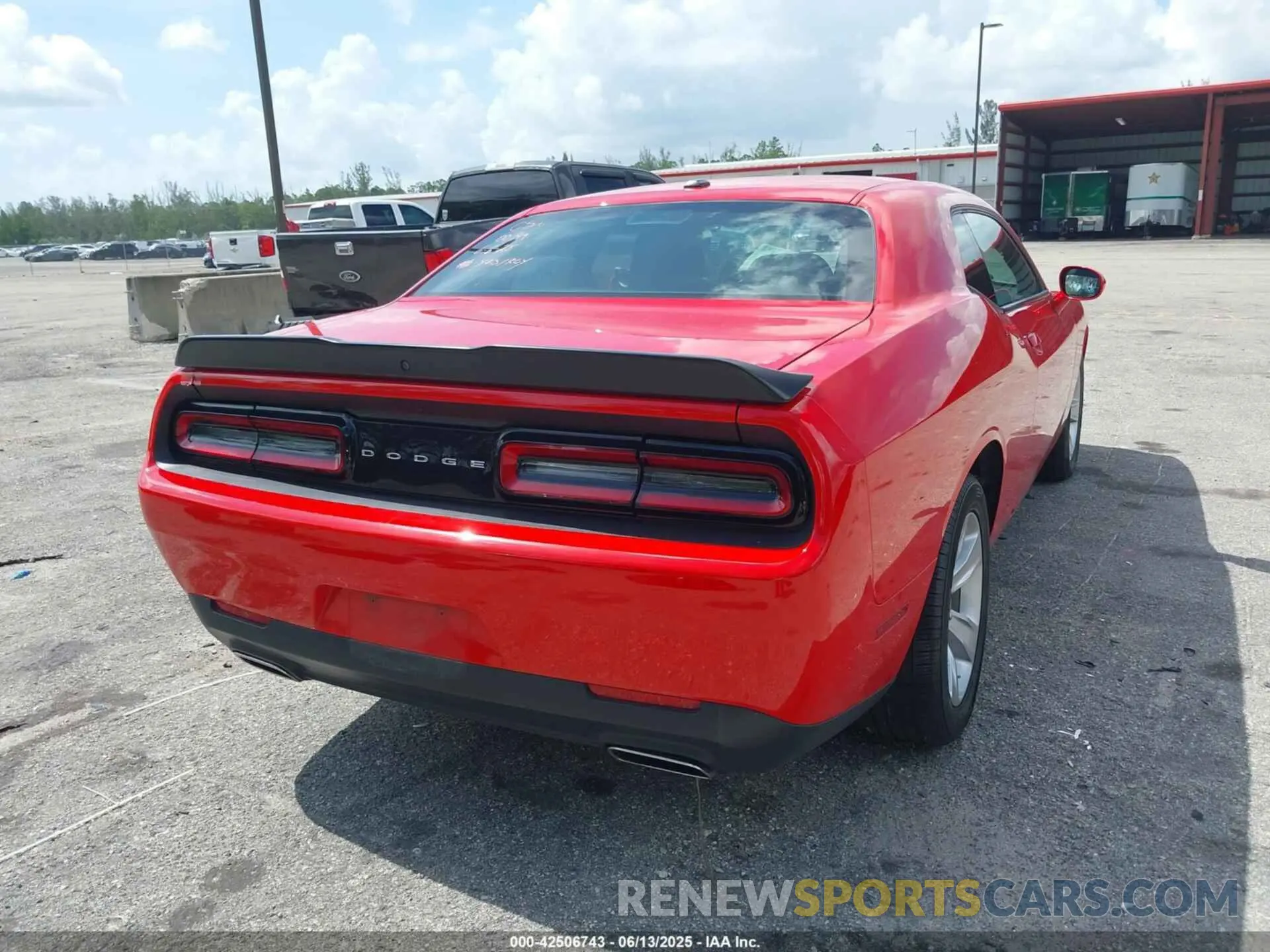 4 Photograph of a damaged car 2C3CDZAG8PH542636 DODGE CHALLENGER 2023