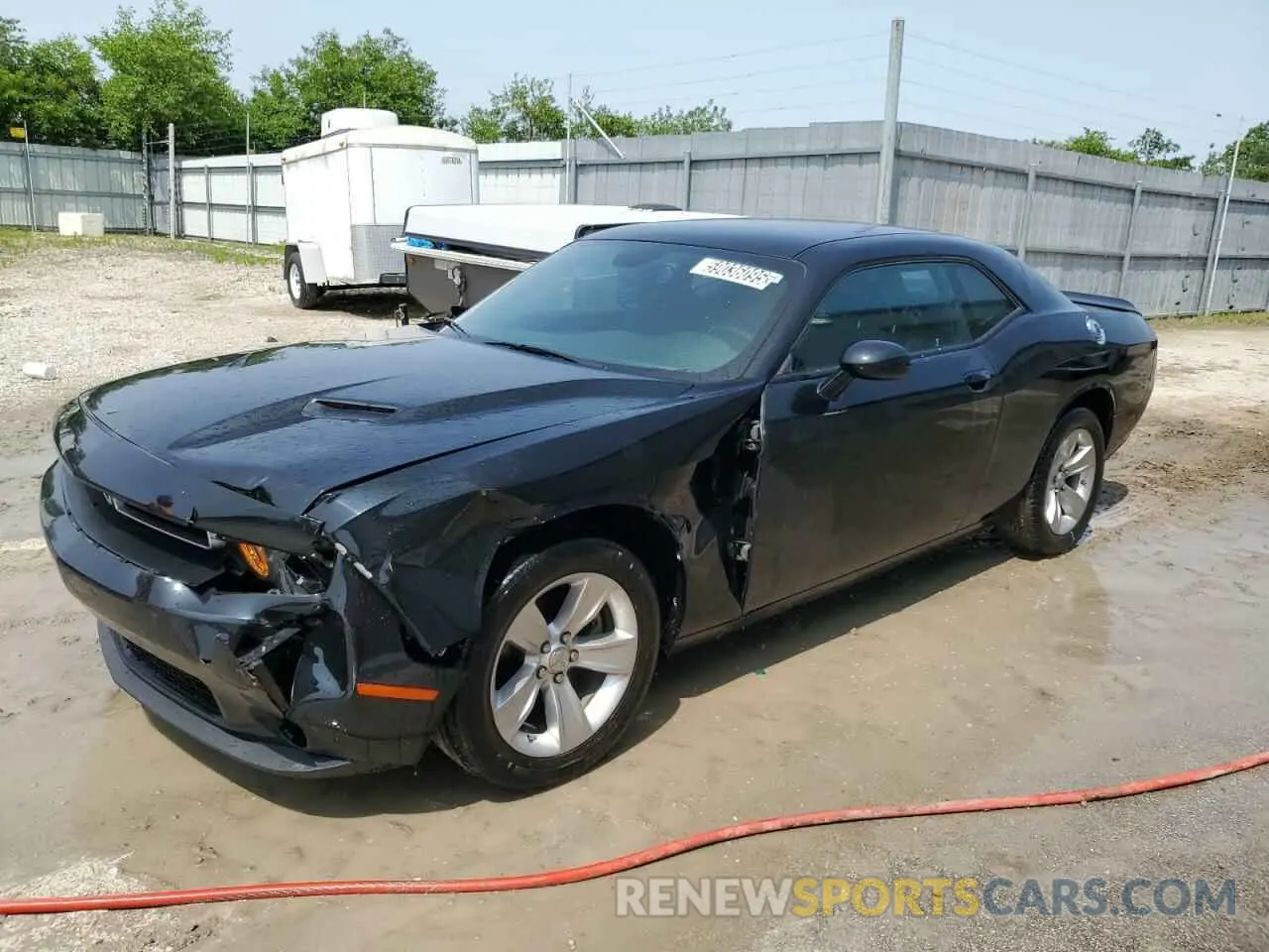 1 Photograph of a damaged car 2C3CDZAG9PH553564 DODGE CHALLENGER 2023