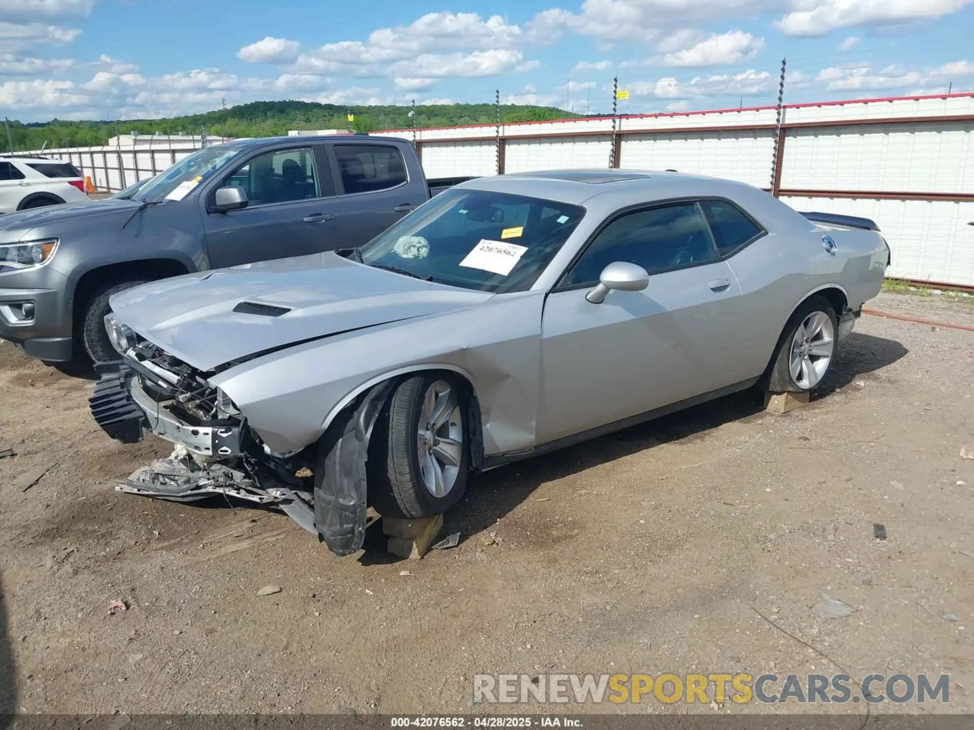 2 Photograph of a damaged car 2C3CDZAG9PH565830 DODGE CHALLENGER 2023