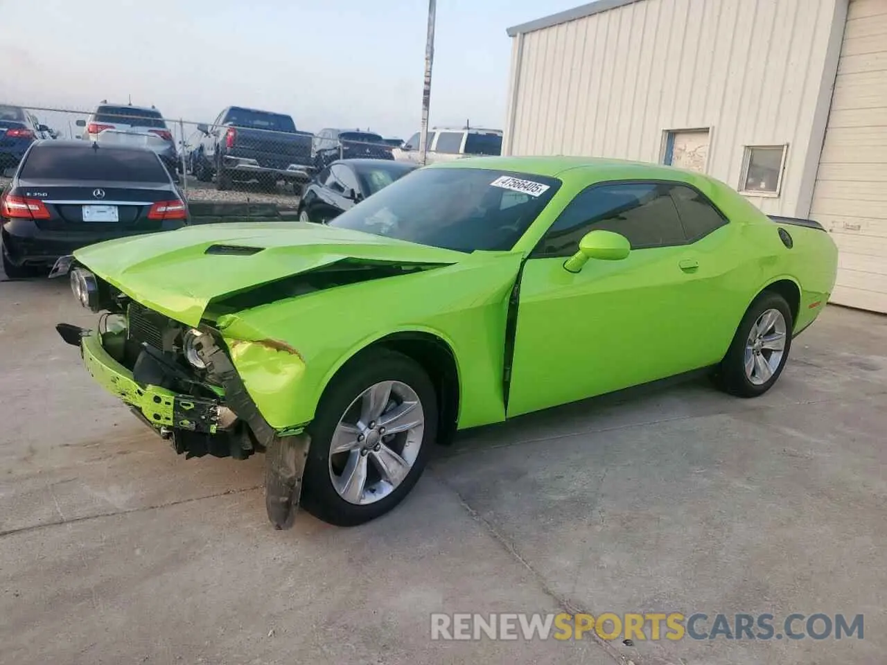 1 Photograph of a damaged car 2C3CDZAG9PH587164 DODGE CHALLENGER 2023