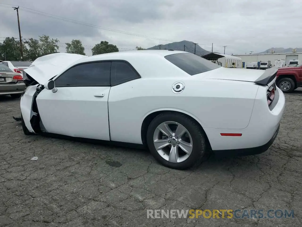 2 Photograph of a damaged car 2C3CDZAG9PH602407 DODGE CHALLENGER 2023