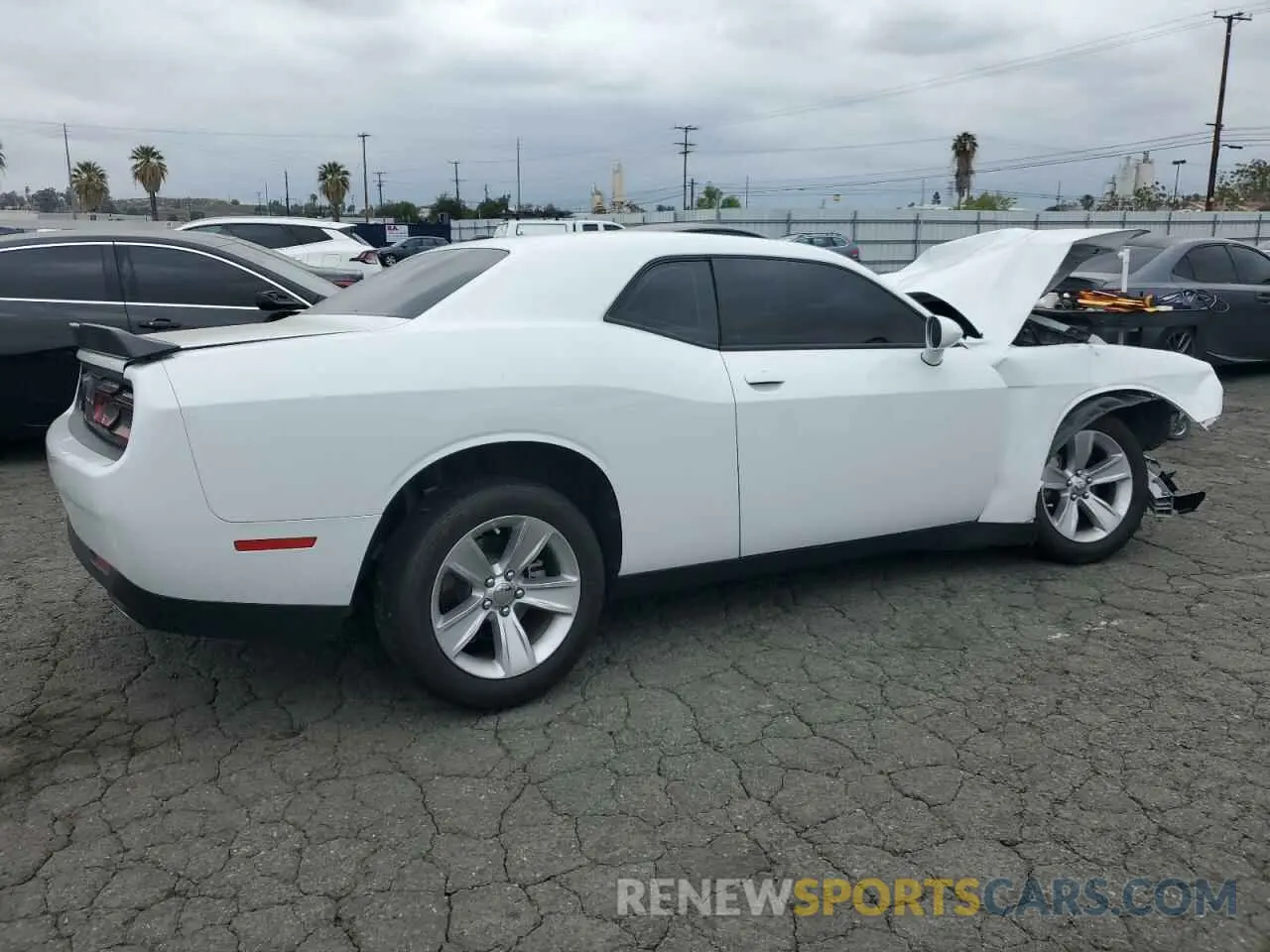 3 Photograph of a damaged car 2C3CDZAG9PH602407 DODGE CHALLENGER 2023