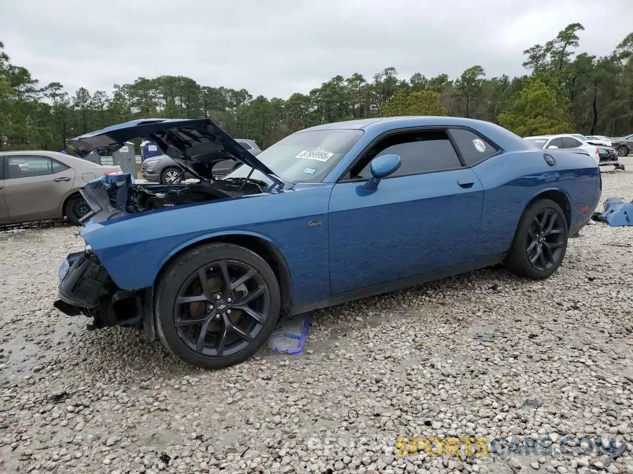 1 Photograph of a damaged car 2C3CDZAG9PH669833 DODGE CHALLENGER 2023