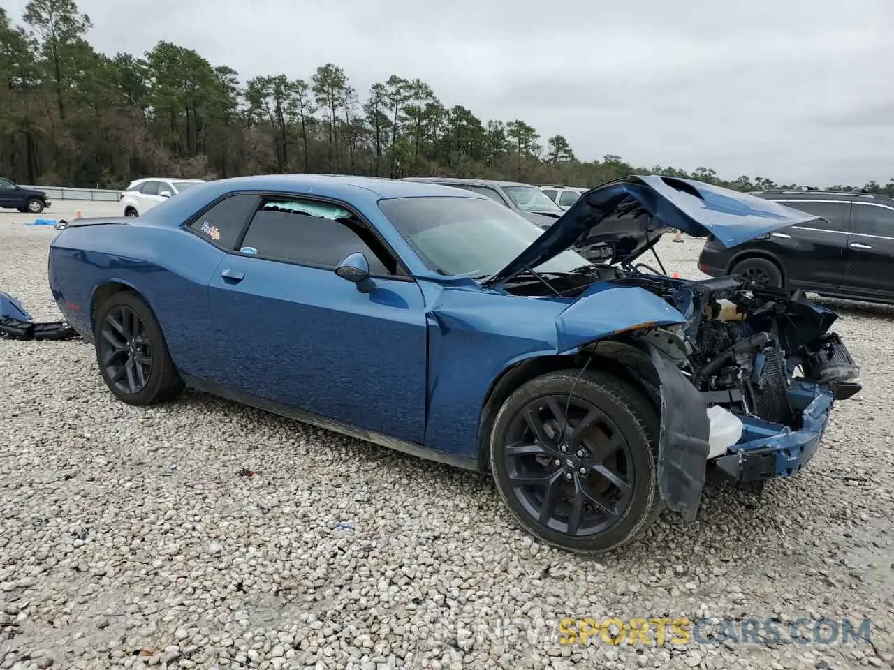 4 Photograph of a damaged car 2C3CDZAG9PH669833 DODGE CHALLENGER 2023